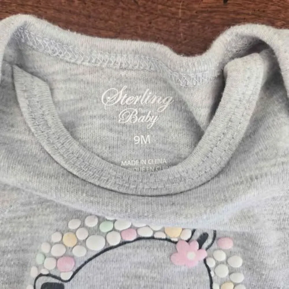 6-9 Month Girl Clothes Winter/Fall Lot 5 Pieces